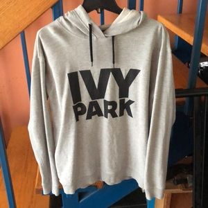 Never worn Grey Ivy park Hoodie size medium